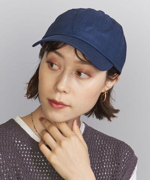 BEAUTY&YOUTH UNITED ARROWS(ビューティーアンドユースユナイテッドアローズ)の「麻 キャップ(キャップ・レディース・ブラック/ブラウン/ナチュラル/ネイビー・FREE)」の14枚目の写真
