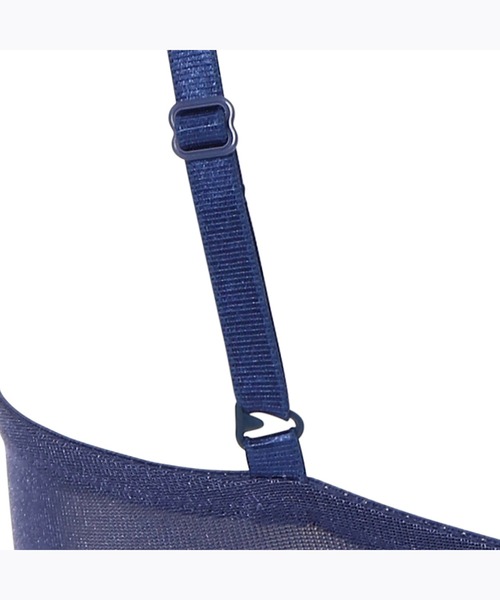 AMOSTYLE BY Triumph(アモスタイルバイトリンプ)の「ディアフローラル チャーミングラマー ブラ&ショーツセット【B,C,Dカップ】AMST1367 WHU + Hikini JX(ブラ&ショーツ・レディース・ベージュ/グリーン/ブルー・D65/C65/B75/C70/B70/C75/D80/B65/D70/D75)」の14枚目の写真