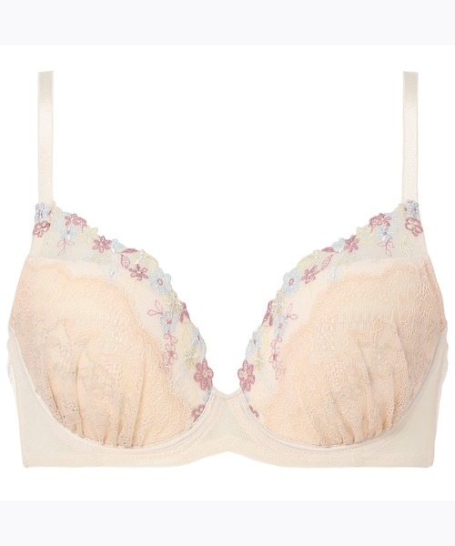 AMOSTYLE BY Triumph(アモスタイルバイトリンプ)の「ディアフローラル チャーミングラマー ブラ&ショーツセット【B,C,Dカップ】AMST1367 WHU + Hikini JX(ブラ&ショーツ・レディース・ベージュ/グリーン/ブルー・D65/C65/B75/C70/B70/C75/D80/B65/D70/D75)」の19枚目の写真