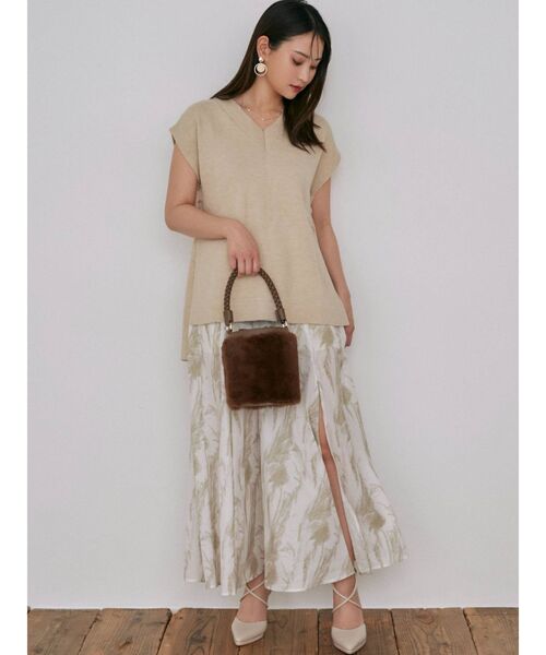 RESEXXY（リゼクシー）の「クロスベルトピンヒール（パンプス・レディース・アイボリー/ブラック・SMALL/MEDIUM/LARGE）」の4枚目の写真