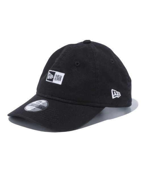 NEW ERA（ニューエラ）の「【NEW ERA】キッズ 9TWENTY Youth BOX LOGO [BSC]（キャップ・キッズ・ブルー系その他/ベージュ系その他/ブラック×ホワイト・ONESIZE）」の2枚目の写真