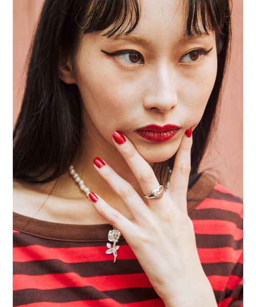 jouetie（ジュエティ）の「tresorハートリング（リング・レディース・シルバー/ゴールド・FREE）」の9枚目の写真