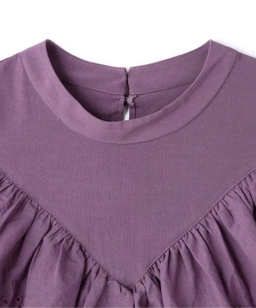 PROPORTION BODY DRESSING（プロポーションボディドレッシング）の「エンブロイダリーブラウス / 1212210504（シャツ/ブラウス・レディース・ブラウン系その他/パープル/ブラック・FREE）」の17枚目の写真