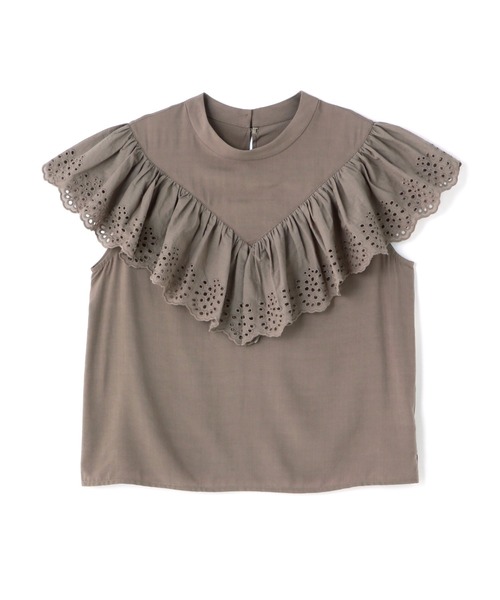 PROPORTION BODY DRESSING（プロポーションボディドレッシング）の「エンブロイダリーブラウス / 1212210504（シャツ/ブラウス・レディース・ブラウン系その他/パープル/ブラック・FREE）」の13枚目の写真