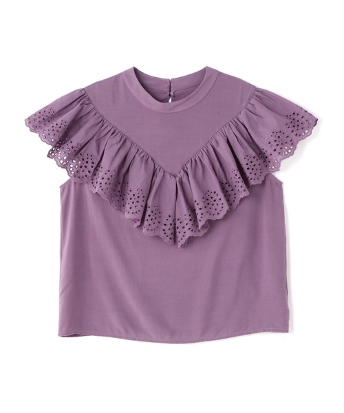 PROPORTION BODY DRESSING（プロポーションボディドレッシング）の「エンブロイダリーブラウス / 1212210504（シャツ/ブラウス・レディース・ブラウン系その他/パープル/ブラック・FREE）」の15枚目の写真