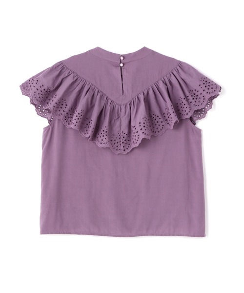 PROPORTION BODY DRESSING（プロポーションボディドレッシング）の「エンブロイダリーブラウス / 1212210504（シャツ/ブラウス・レディース・ブラウン系その他/パープル/ブラック・FREE）」の16枚目の写真