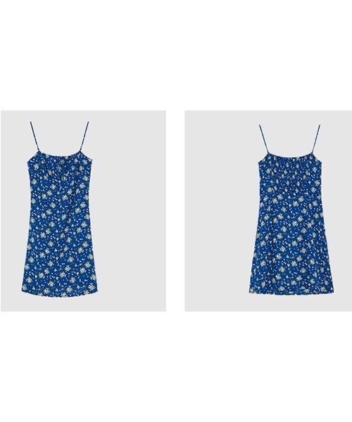 Fano Studios（ファノ ストゥディオズ）の「フラワーストラップ　キャミワンピース FX22L158 【Fano Studios】（ワンピース・レディース・ブルー・S/M/L）」の11枚目の写真