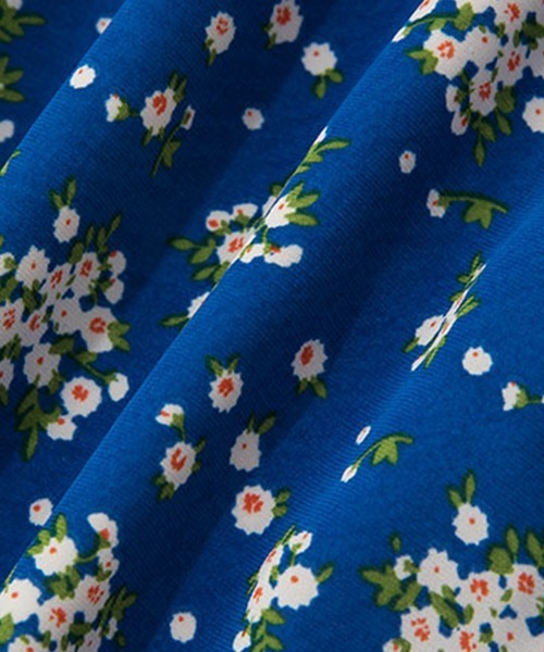 Fano Studios（ファノ ストゥディオズ）の「フラワーストラップ　キャミワンピース FX22L158 【Fano Studios】（ワンピース・レディース・ブルー・S/M/L）」の13枚目の写真