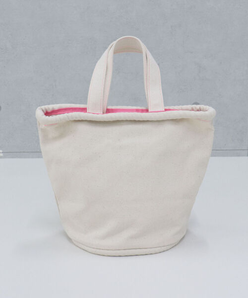 fredy repit(フレディレピ)の「キャンバスバケツカラートートバッグ(トートバッグ・レディース・キナリ/オリーブ/サックスブルー・FREE)」の9枚目の写真