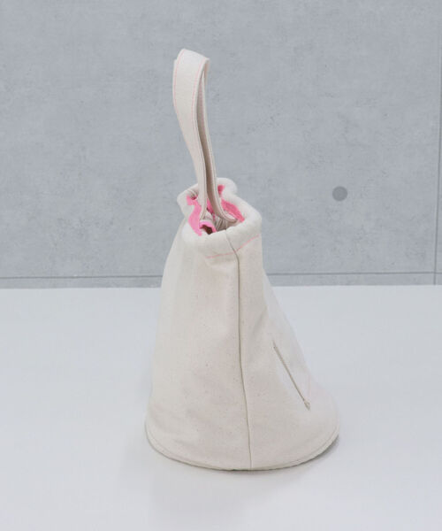 fredy repit(フレディレピ)の「キャンバスバケツカラートートバッグ(トートバッグ・レディース・キナリ/オリーブ/サックスブルー・FREE)」の6枚目の写真