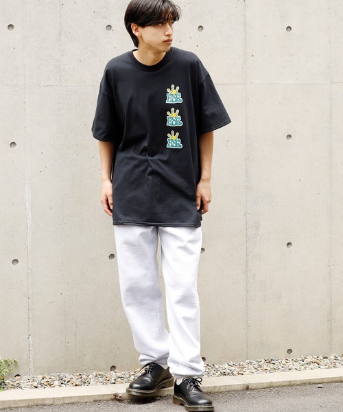 HUF（ハフ）の「HUF/ハフ HF STACK CROWN S/S TEE 半袖Tシャツ（Tシャツ/カットソー・メンズ・ホワイト/ブラック・M/L/XL）」の5枚目の写真