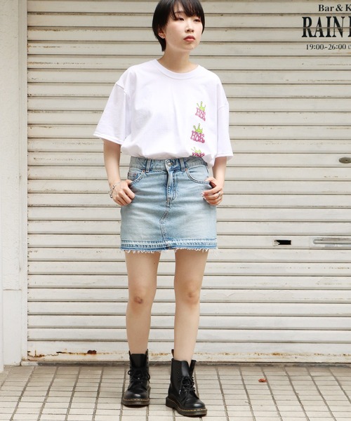 HUF（ハフ）の「HUF/ハフ HF STACK CROWN S/S TEE 半袖Tシャツ（Tシャツ/カットソー・メンズ・ホワイト/ブラック・M/L/XL）」の12枚目の写真