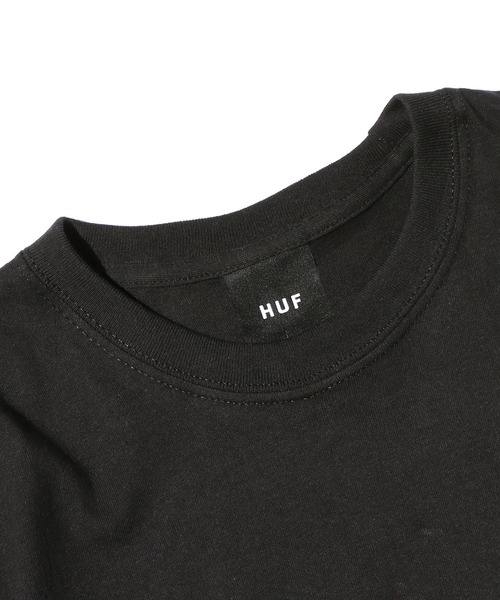 HUF（ハフ）の「HUF/ハフ HF STACK CROWN S/S TEE 半袖Tシャツ（Tシャツ/カットソー・メンズ・ホワイト/ブラック・M/L/XL）」の6枚目の写真
