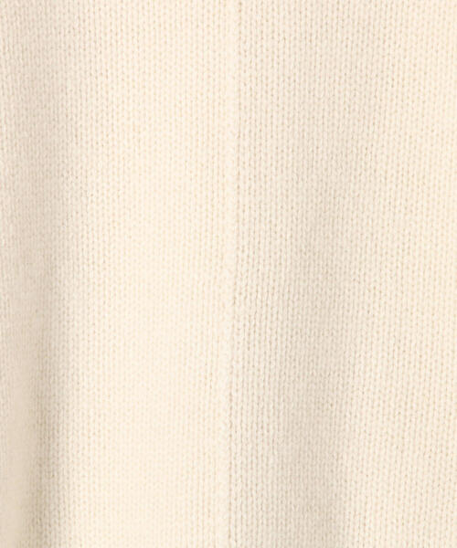 MACPHEE（マカフィー）の「ラムカシミヤ ビルドネックプルオーバー（ニット/セーター・レディース・ホワイト/ネイビー/イエロー/ベージュ系その他/ライトパープル・S）」の12枚目の写真
