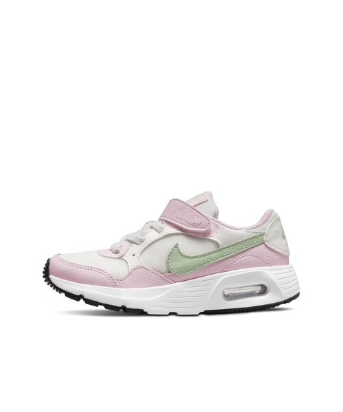 NIKE（ナイキ）の「NIKE:AIR MAX SC PS（スニーカー・キッズ・ピンク/グリーン・22/20/18/17/19/21）」の3枚目の写真