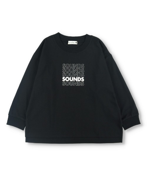 BRANSHES（ブランシェス）の「【bコレ】グラフィック長袖Tシャツ ロンT（Tシャツ/カットソー・キッズ・アイボリー/ブラック/キャメル/グリーン/グレー/ブルー/チャコールグレー/ブラウン/ベージュ/ネイビー/カラフル・130/120/140/150/90/100/110/160）」の13枚目の写真