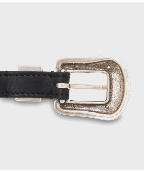 J&M Davidson（ジェイアンドエムデヴィッドソン）の「ウェスタン バックル ベルト 20MM（ベルト・メンズ・ブラック/ブラウン系その他・28inch/36inch/34inch/32inch）」の5枚目の写真