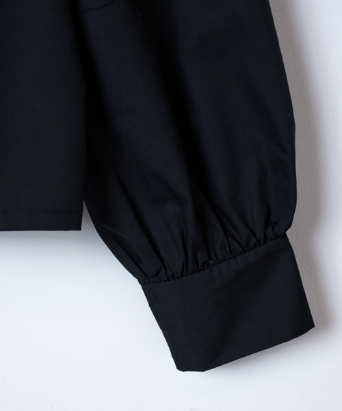 WEGO（ウィゴー）の「WEGO/2WAYリボンタイブラウス（シャツ/ブラウス・レディース・ホワイト/ブラック・FREE）」の21枚目の写真