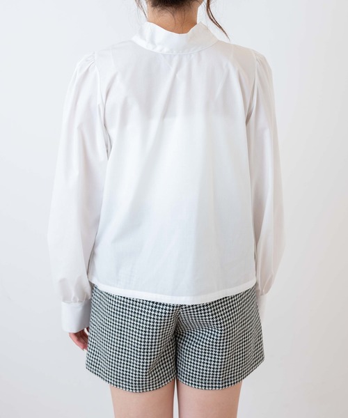 WEGO（ウィゴー）の「WEGO/2WAYリボンタイブラウス（シャツ/ブラウス・レディース・ホワイト/ブラック・FREE）」の18枚目の写真