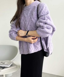 GeeRA | ケーブル編ボリュームニット(ニット/セーター)