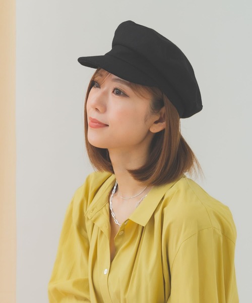 RODE SKO（ロデスコ）の「ウールキャスケット（キャスケット・レディース・ブラック/ブラウン/チャコールグレー・FREE）」の20枚目の写真