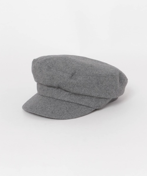 RODE SKO（ロデスコ）の「ウールキャスケット（キャスケット・レディース・ブラック/ブラウン/チャコールグレー・FREE）」の7枚目の写真