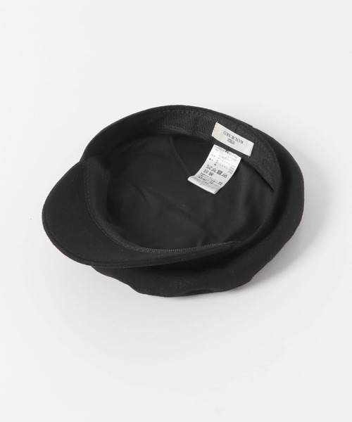 RODE SKO（ロデスコ）の「ウールキャスケット（キャスケット・レディース・ブラック/ブラウン/チャコールグレー・FREE）」の21枚目の写真