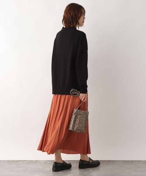 セール】サラサラサテンフレアスカート/352208（スカート）｜GLOBAL