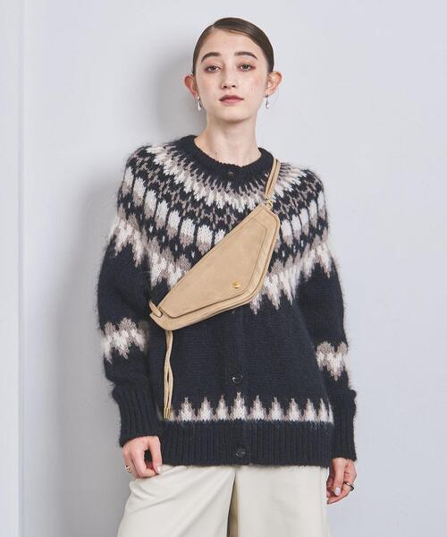 THE RERACS（ザ・リラクス）の「【別注】＜THE RE:LUXE THE RERACS×WACCOWACCO＞ポケットバッグ（ショルダーバッグ・レディース・ダークグリーン/ベージュ/ネイビー・FREE）」の2枚目の写真