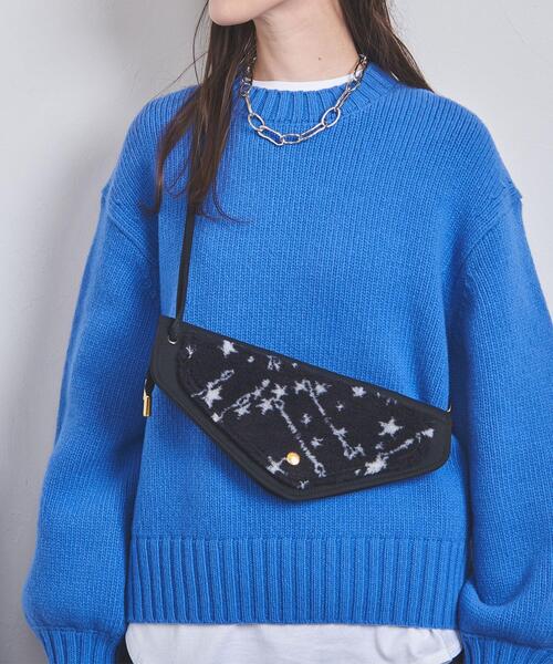 THE RERACS（ザ・リラクス）の「【別注】＜THE RE:LUXE THE RERACS×WACCOWACCO＞ポケットバッグ（ショルダーバッグ・レディース・ダークグリーン/ベージュ/ネイビー・FREE）」の3枚目の写真