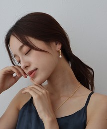 J by blue（ジェイバイブルー）の「Ise-Shima アコヤバロックパール チェーンピアス（ピアス（両耳用））」