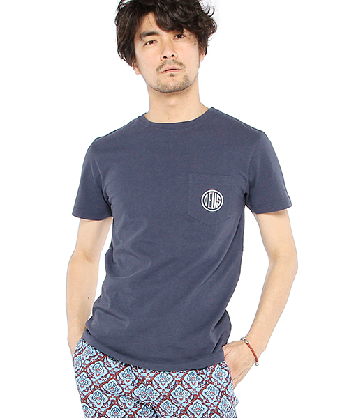 DEUS EX MACHINA（デウスエクスマキナ）の「DEUS EX MACHINA / “OLY” ポケットTEE（Tシャツ/カットソー・メンズ・ホワイト/グレー/ネイビー・X-SMALL/SMALL/MEDIUM）」の3枚目の写真