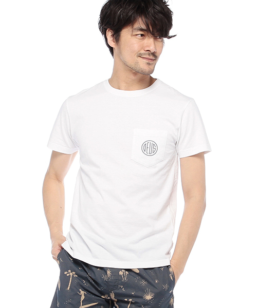 DEUS EX MACHINA（デウスエクスマキナ）の「DEUS EX MACHINA / “OLY” ポケットTEE（Tシャツ/カットソー・メンズ・ホワイト/グレー/ネイビー・X-SMALL/SMALL/MEDIUM）」の2枚目の写真