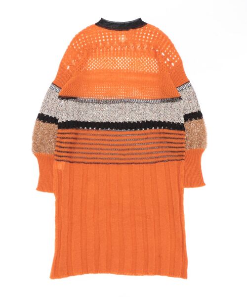 STAIR（ステア）の「【STAIR】MOHAIR KNIT DRESS（Tシャツ/カットソー・レディース・オレンジ・FREE）」の2枚目の写真