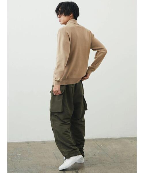 CRAFT STANDARD BOUTIQUE（クラフトスタンダードブティック）の「タートルネックニット（ニット/セーター・メンズ・ベージュ/オレンジ/モカ/ダークネイビー/アイボリー/ブラック・M/L/LL）」の18枚目の写真