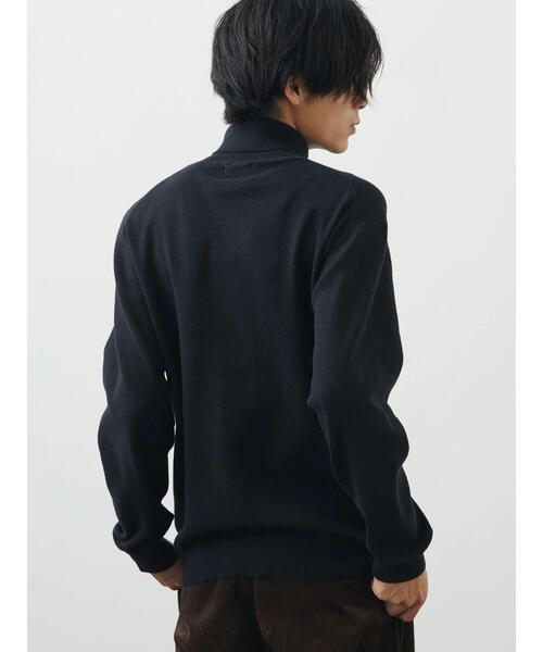 CRAFT STANDARD BOUTIQUE（クラフトスタンダードブティック）の「タートルネックニット（ニット/セーター・メンズ・ベージュ/オレンジ/モカ/ダークネイビー/アイボリー/ブラック・M/L/LL）」の21枚目の写真