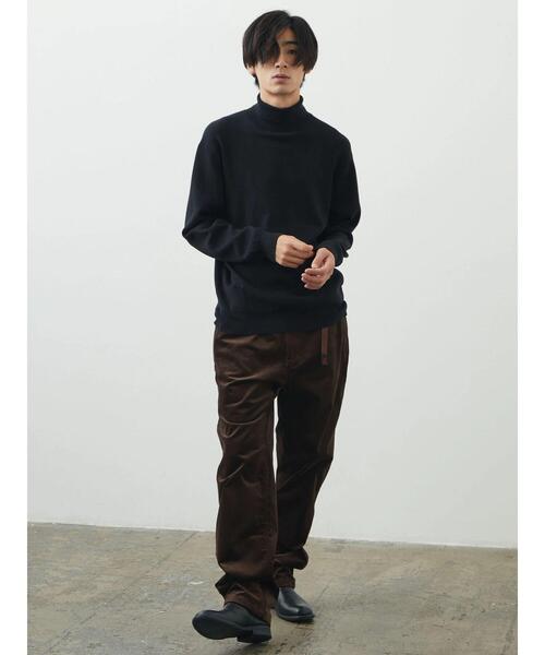 CRAFT STANDARD BOUTIQUE（クラフトスタンダードブティック）の「タートルネックニット（ニット/セーター・メンズ・ベージュ/オレンジ/モカ/ダークネイビー/アイボリー/ブラック・M/L/LL）」の22枚目の写真