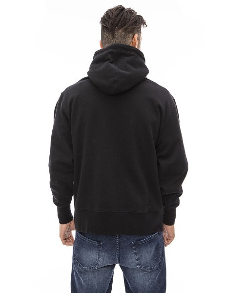 BILLABONG(ビラボン)の「BILLABONG メンズ COLLEGE LOGO パーカー 【2022年秋冬モデル】/ビラボンカレッジロゴプルオーバーパーカー(パーカー・メンズ・ブラック/グレー/グリーン/バーガンディー・MEDIUM/LARGE/X-LARGE)」の9枚目の写真