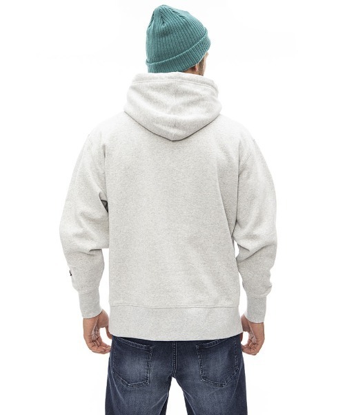 BILLABONG(ビラボン)の「BILLABONG メンズ COLLEGE LOGO パーカー 【2022年秋冬モデル】/ビラボンカレッジロゴプルオーバーパーカー(パーカー・メンズ・ブラック/グレー/グリーン/バーガンディー・MEDIUM/LARGE/X-LARGE)」の16枚目の写真