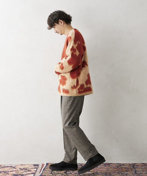 JOURNAL STANDARD relume(ジャーナルスタンダード レリューム)の「ウォッシャブルウールチェックパンツ(スラックス・メンズ・グレー/ウッド・SMALL/MEDIUM/LARGE)」の10枚目の写真