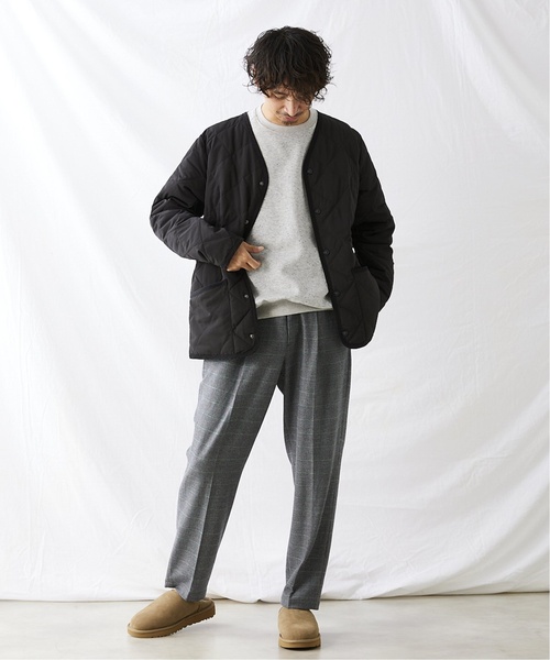 JOURNAL STANDARD relume(ジャーナルスタンダード レリューム)の「ウォッシャブルウールチェックパンツ(スラックス・メンズ・グレー/ウッド・SMALL/MEDIUM/LARGE)」の12枚目の写真