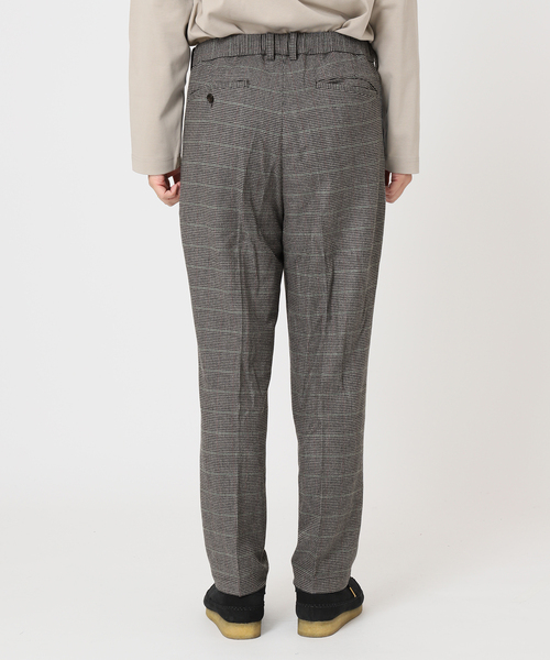 JOURNAL STANDARD relume(ジャーナルスタンダード レリューム)の「ウォッシャブルウールチェックパンツ(スラックス・メンズ・グレー/ウッド・SMALL/MEDIUM/LARGE)」の17枚目の写真
