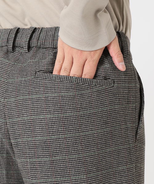 JOURNAL STANDARD relume(ジャーナルスタンダード レリューム)の「ウォッシャブルウールチェックパンツ(スラックス・メンズ・グレー/ウッド・SMALL/MEDIUM/LARGE)」の11枚目の写真