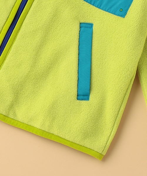 kladskap（クレードスコープ）の「フリースジップアップ（カーディガン/ボレロ・キッズ・ネイビー/ライトグリーン・L/M/LL）」の16枚目の写真