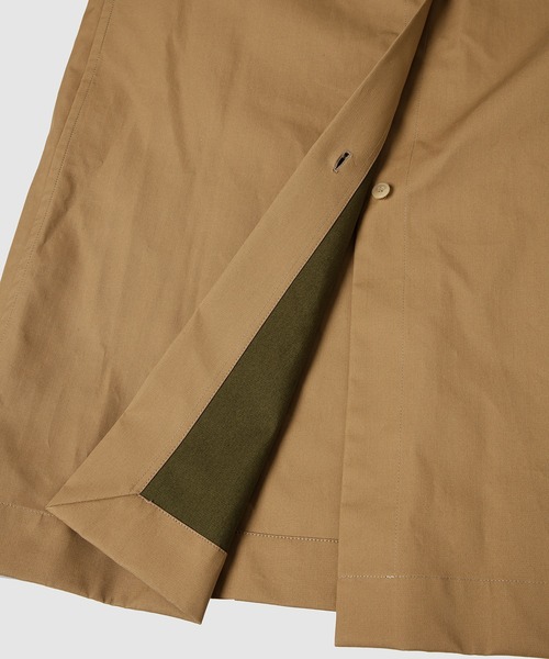 HED MAYNER（ヘドメイナー）の「TRENCH COAT（トレンチコート・メンズ・キャメル・S/M）」の6枚目の写真