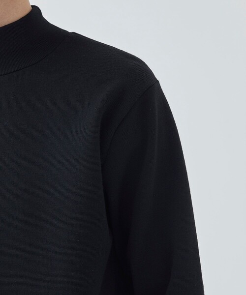 CITY TOKYO（シティトウキョウ）の「【洗える】HIGH DENSITYミラノリブモックネック（ニット/セーター・メンズ・ライトグリーン/グリーン/ブラック/オフホワイト・2/3/1）」の20枚目の写真