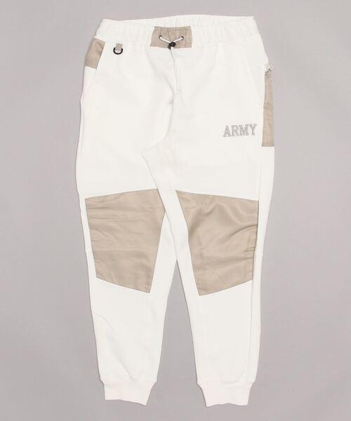 AVIREX（アヴィレックス）の「ARMY TRAINING JOGER PANTS / アーミー トレーニング ジョガーパンツ / AVIREX / アヴィレックス（その他パンツ・メンズ・その他/ブラック/ホワイト系2・XL/2XL/L/M）」の7枚目の写真