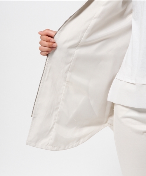 DouDou(ドゥドゥ)の「【DouDou】ピーチタフタブルゾン(その他アウター・レディース・ベージュ/カーキ・FREE)」の9枚目の写真