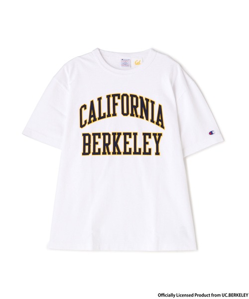 Champion(チャンピオン)の「Champion/チャンピオン T-1011 SHORT SLEEVE T-SHIRT ショートスリーブティーシャツ BERKELEY C5-X304(Tシャツ/カットソー・メンズ・ホワイト/ネイビー・M/L/XL)」の1枚目の写真