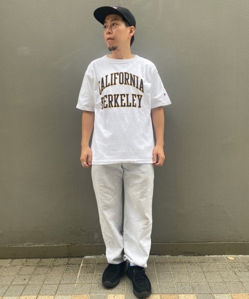 Champion(チャンピオン)の「Champion/チャンピオン T-1011 SHORT SLEEVE T-SHIRT ショートスリーブティーシャツ BERKELEY C5-X304(Tシャツ/カットソー・メンズ・ホワイト/ネイビー・M/L/XL)」の6枚目の写真